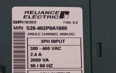 NEW RELIANCE ELECTRIC S20-402P0A1000 AC DRIVE SP200 S20402P0A1000