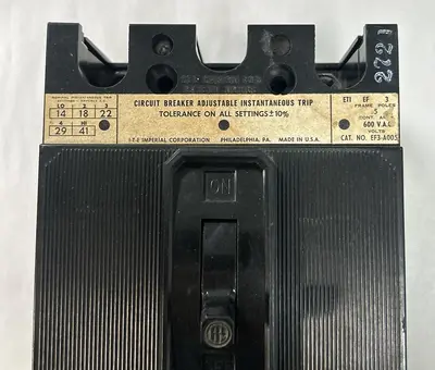 Used ITE EF3-A005 Miscellaneous Equipment (Electrical & Power) Ohio US | Surplus Asset Holdings #1747382