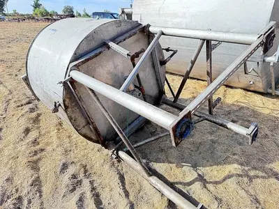 Tank, 750 Gallon, 316 Stainless Steel, Jacketed, Agitated, #5991050