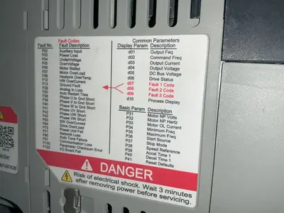 Used ALLENBRADLEY 22AB4P5N104 Variable Speed Drives Ohio US | HGR 24 #1518413