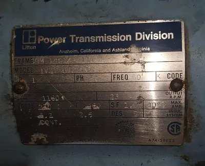 Used LITTON _UNKNOWN_ Speed Drives Wisconsin US | Lemke Machinery Sales #313595