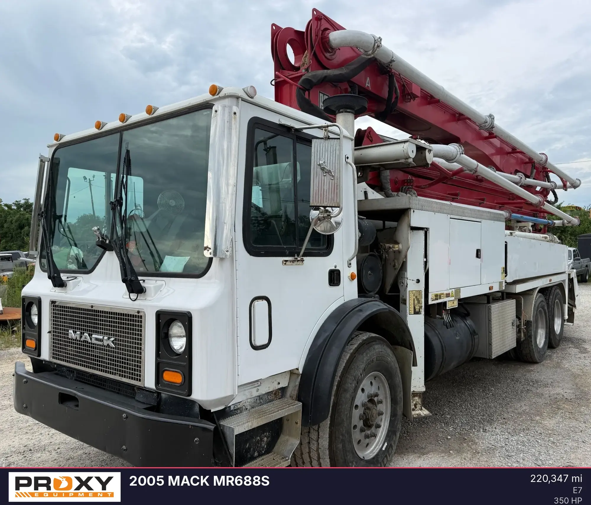 Used 2005 MACK MR688S Concrete Mixer Trucks Kentucky US | Proxy Equipment #1393673