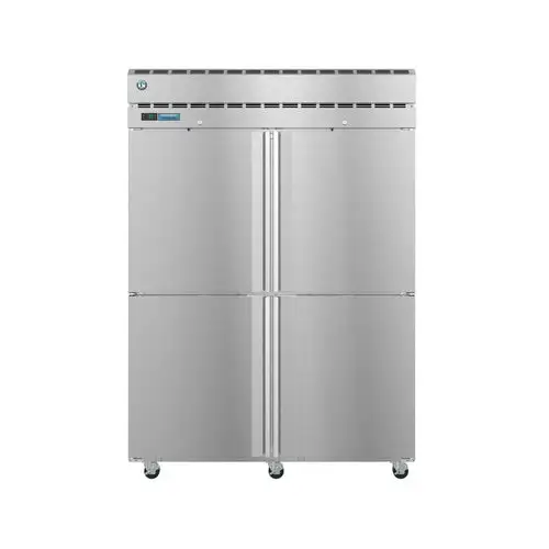 Hoshizaki PT2A-HS-HS Steelheart 55" Two Section Pass Thru Refrigerator - (8) Right Hinge Solid Doors, 115v