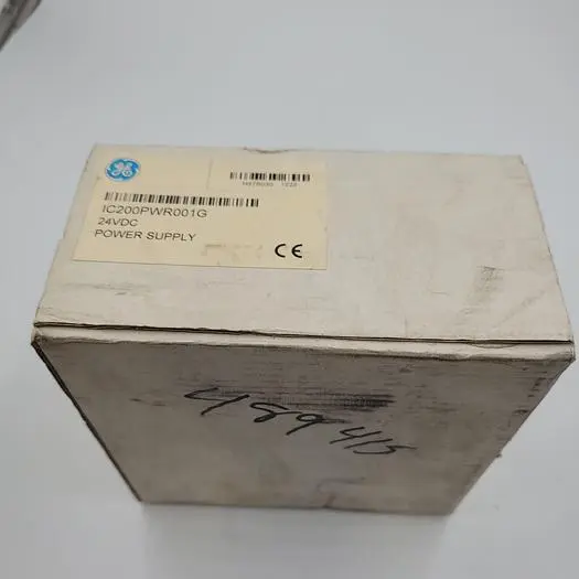 New | in-Stock GE GE IC200PWR001G 24VDC POWER SUPPLY SEALED IN ORIGINAL BOX Power Supplies | ND Industrial Surplus #1218012