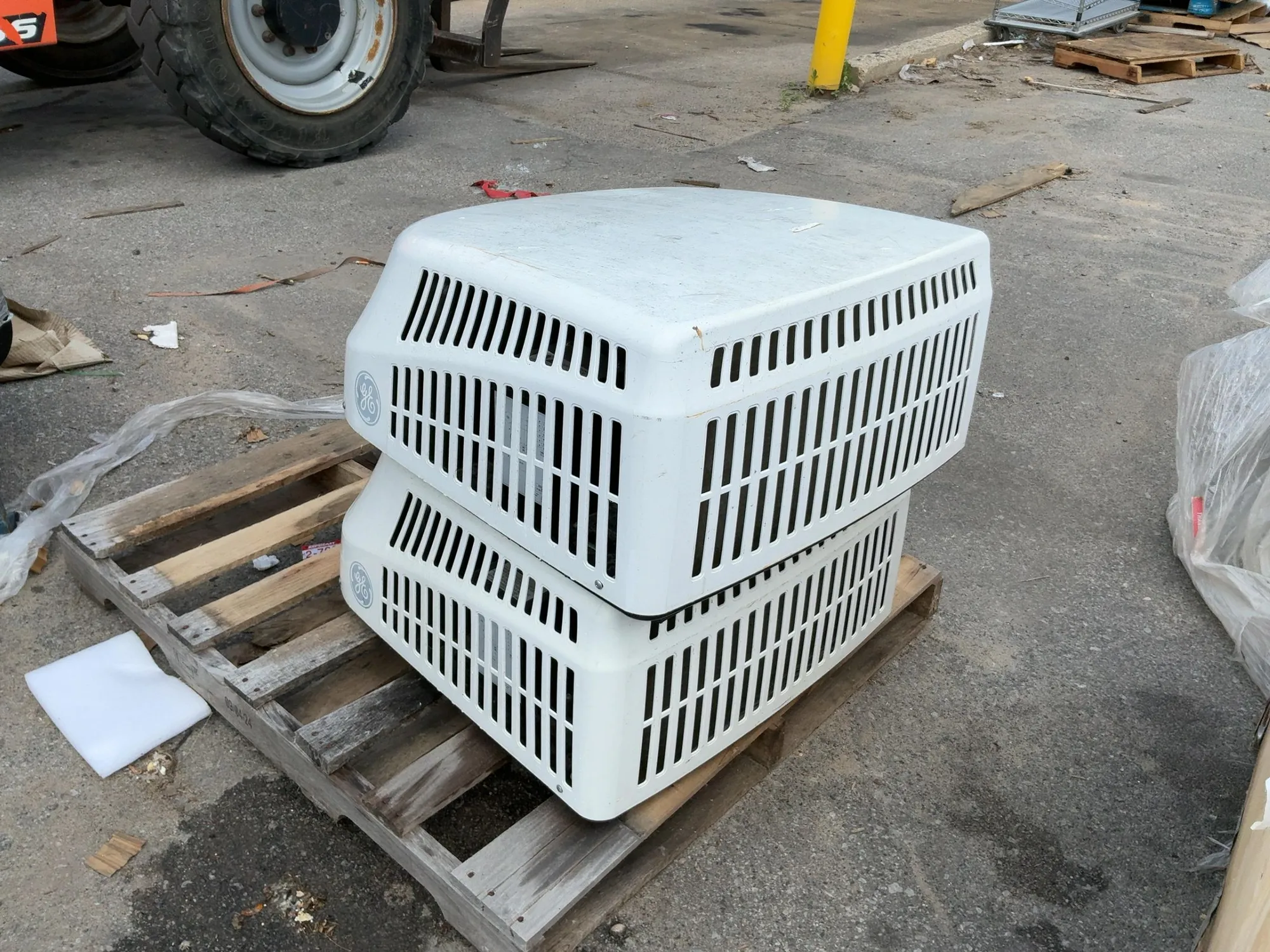 (2) Scratch & dent GE A/C Units