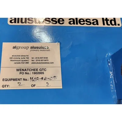 Used 25HP Alusuisse Alesa Pressure Blower Package 900 CFM @ 47" SP