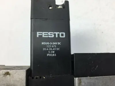 Festo MUHX2-ZP-D-1-24G Solenoid  Valve 145 PSI W/NASE-1/4-1-ISO 1/4" NPT