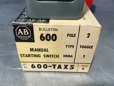 Used ALLENBRADLEY 600TAX5 / 800S1SA Starters Ohio US | HGR 24 #1485395