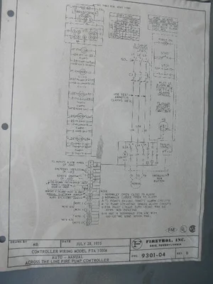 USED FIRETROL FTA-1000A-A100B