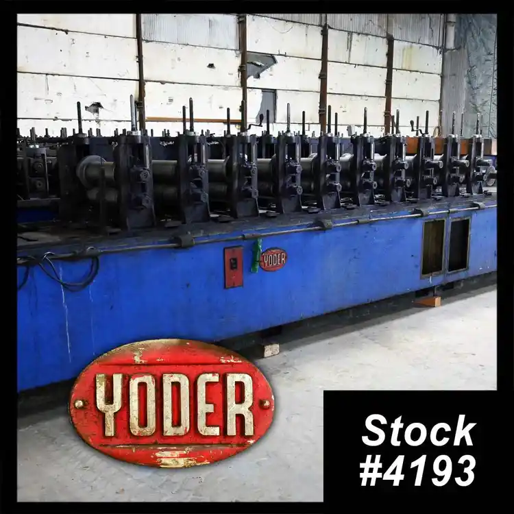 Used YODER M1-1/2 Roll Formers Ohio US | Universal Tube & Rollform Equipment Company 7 #181731