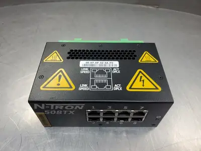 Used N-Tron 508TX-A PLC Ethernet Equipment South Carolina US | Palmetto Automation #1158781