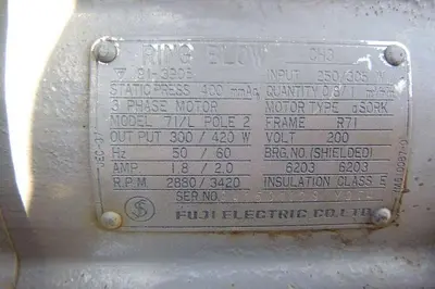 USED RING BLOW 71/L
