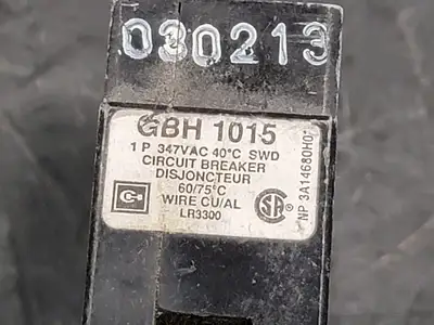 Used EATON CUTLER-HAMMER GBH1015 Switchgears British Columbia CA | Lenmark #244482