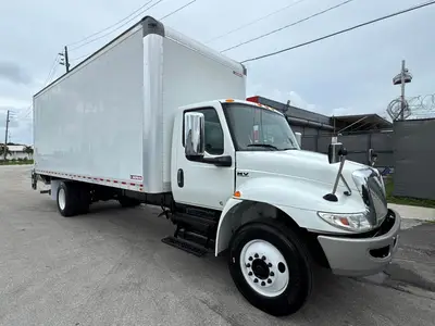 Used 2021 INTERNATIONAL MV607 Box trucks Florida US | Truck and Van Outlet #1509199