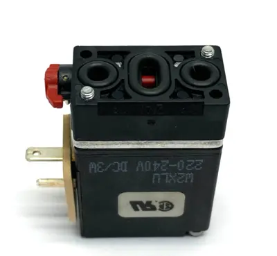 USED BÜRKERT SOLENOID VALVE PLUG-IN 6106 C 3/64 FKM PL