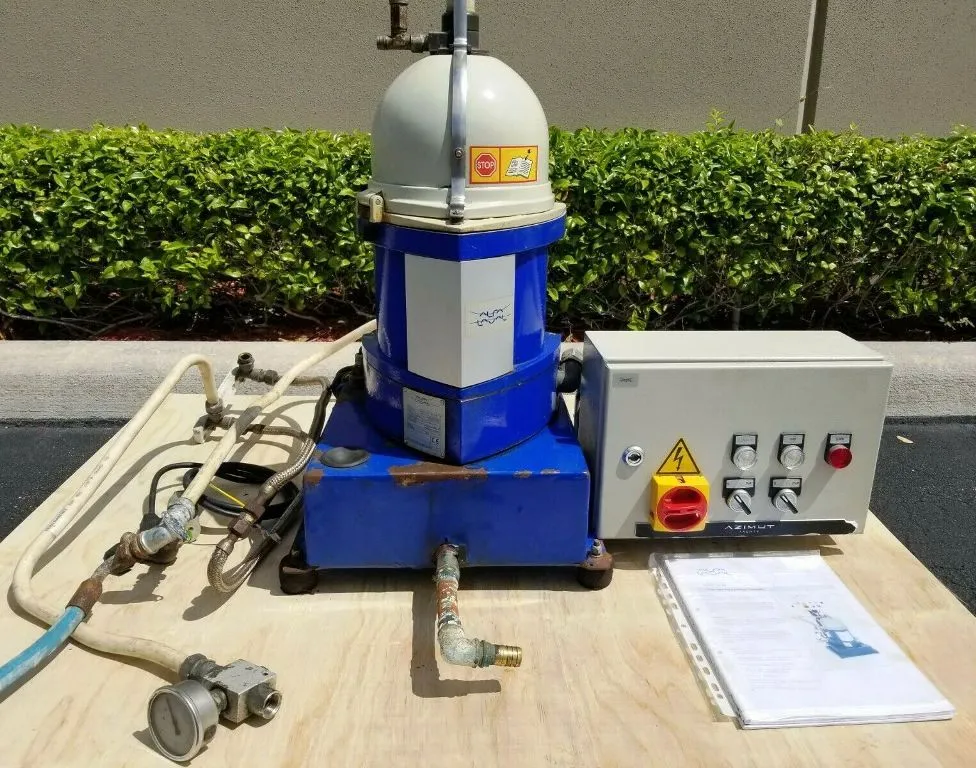 Alfa-Laval EMMIE MIB 303S-13/33 oil purifier, 316SS.