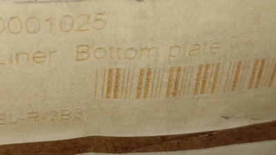 LINER BOTTOM PLATE 568230 15" &  17"   WIDE