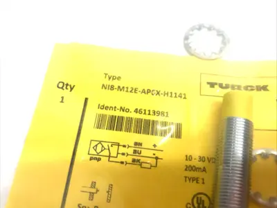 New | in-Stock Turck Inductive Proximity Sensor, Long Version, 46223981 Proximity Sensors Michigan US | Maverick Industrial Sales #1424131
