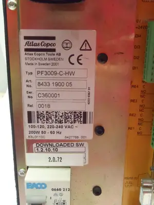 Used Atlas Copco 8433 1900 05,PF3009-C-HW Automation Control (HMI) Michigan US | Maverick Industrial Sales #1401224