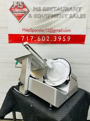 Bizerba 2017 GSPH Manual Deli Slicer Fully Refurbished Tested Working!