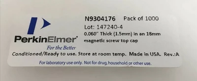 NEW Perkin Elmer N9304176