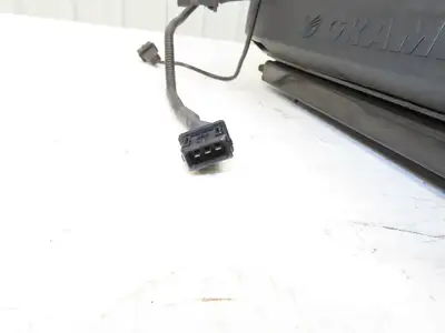 Grammer Forklift Seat Black Vinyl Adjustable Removed From Linde 1114891