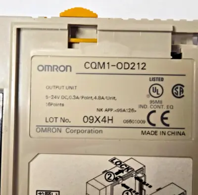 OMRON CQM1-OD212 CQM1OD212 OUTPUT MODULE CQM1 SERIES