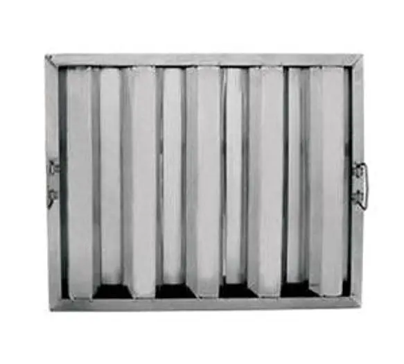 20"W x 16"T Stainless Steel Hood Filter