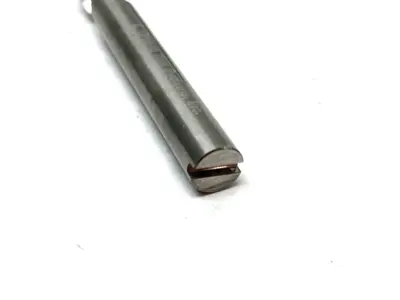 USED GREENE TOOL DRILL BIT W/ COOLANT CHUTES, 2-FLUTE, E02-06-A-1 A181