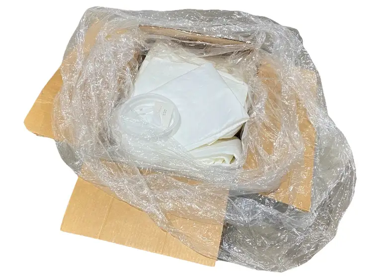 Used PALL CORP POLYPROPYLENE FILTER BAG 100 MICRON #2 P FLANGE BOX OF 40 Filters | Maverick Industrial Sales #1105442