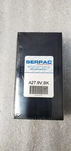 SERPAC A27. 9V, BK