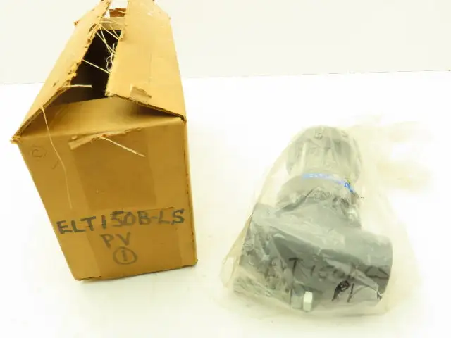 Plast-o-matic ELT150B-LS-PV 1 1/2" Shutoff Valve Double Action Pneumatic Powered