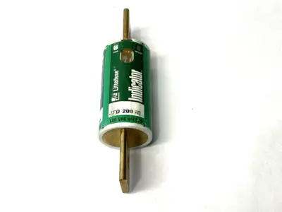 USED LITTELFUSE TIME DELAY INDICATOR FUSE CLASS J 600V 200A SHELFWARE