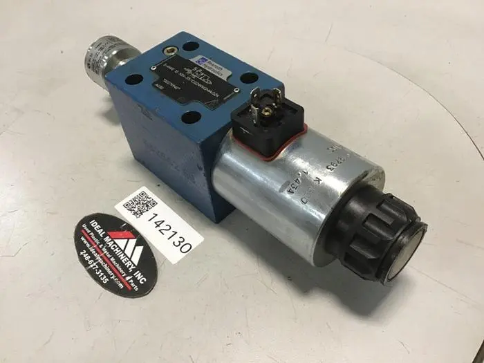 Used REXROTH 54WE10X8433/CG24K4QMAG24 Valves/Fittings Michigan US | Ideal Machinery #920763