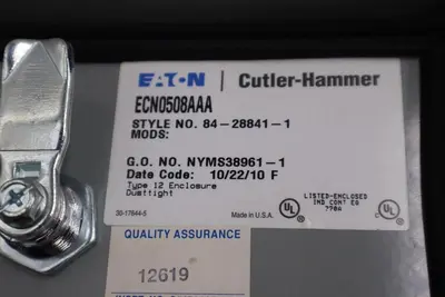 NEW EATON CUTLER-HAMMER ECN0508AAA ENCLOSED MOTOR STARTER STOCK H159