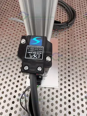 Used FESTO DNCE-32-100-BS-"3"P-Q SIZE 32 STANDARD CYLINDER W/MITSUBISHI MOTOR Electronics & Components California US | Equipment Lab #1466097