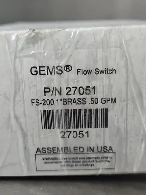 GEMS 27051 Flow Switch Sensor (BIN545)