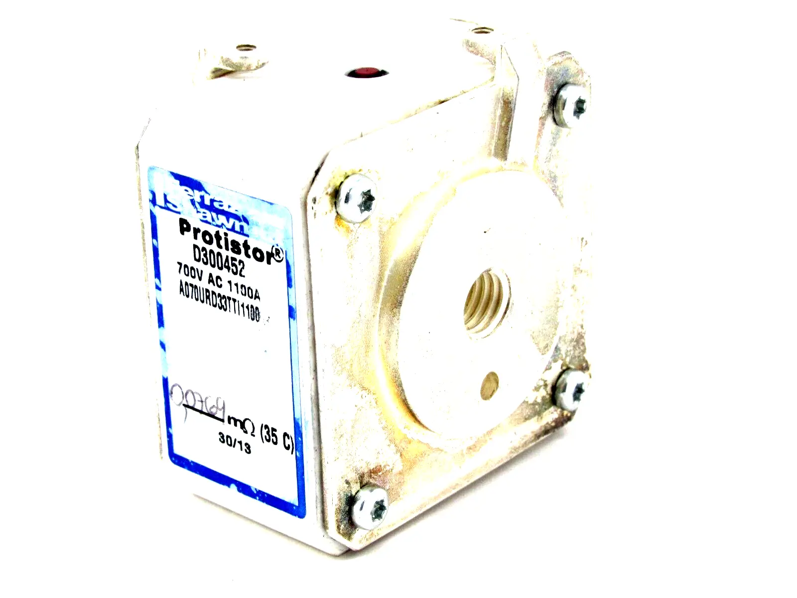 NEW FERRAZ SHAWMUT A070URD33TTI1100 FUSE PROTISTOR 700V AC 1100A D300452