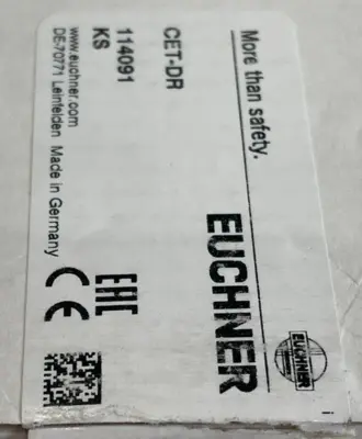 NEW EUCHNER CET-DR DOUBLE RAMP CETDR