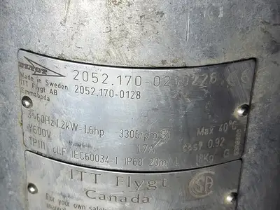 USED FLYGT 2052.170-0128