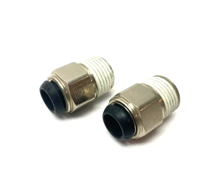 Used PARKER PRESTOLOK STRAIGHT MALE TUBE FITTING 12MM OD Valves/Fittings | Maverick Industrial Sales #1114070