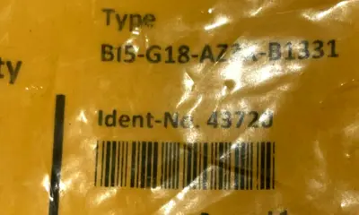 NEW TURCK BI5-G18-AZ3X-B1331 SENSOR 43720 BI5G18AZ3XB1331