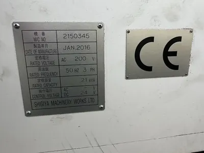 2016 SHIGIYA GPS-30B 75 Cylindrical Grinders Including Plain & Angle Head | Charter Auctions (36)
