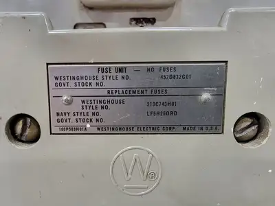 USED WESTINGHOUSE AQL-LF250