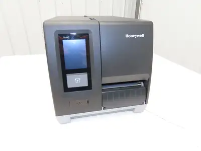 Honeywell PM45 Industrial Label Printer Thermal Transfer Applicator 4" Wide