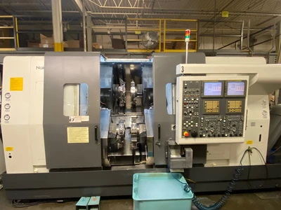 2004 Nakamura Tome WTW-150 MMYY Twin Spindle Quad Turret