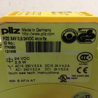 USED PILZ PZEX4V0,5/24VDC4N/OFIX