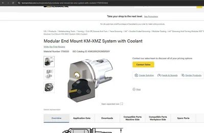 USED KENNAMETAL KM63