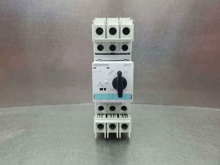 Used Siemens SIRIUS Circuit Breakers | Palmetto Automation #1150692