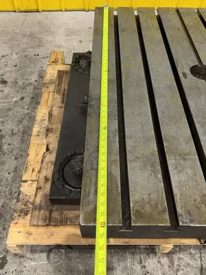 36" X 48" GIDDINGS & LEWIS AIR LIFT ROTARY TABLE: STOCK #23586